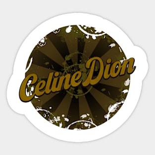 celine dion Sticker